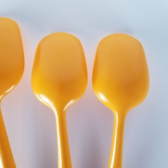 x4 VINTAGE Hammarplast Serving Spoons Modern Danish Sweden Design 1365 1366 - Picture 9 of 12